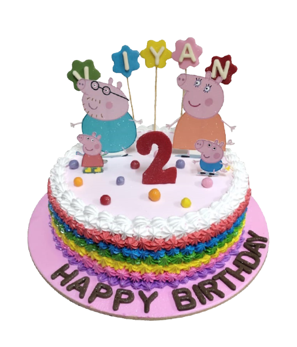 Peppa Pig Cake - 5